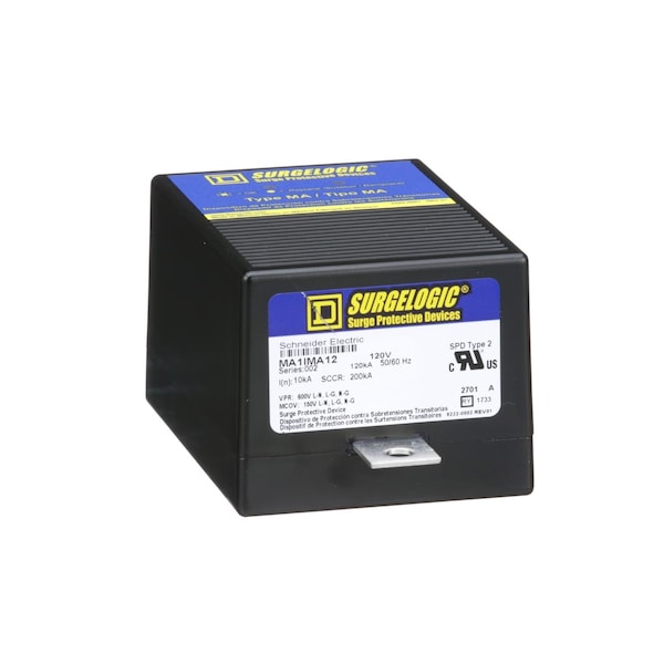Square D Surge Protection Device, 1 Phase, 120/240V AC, 3 Wires, 120 kA - MA1IMA12