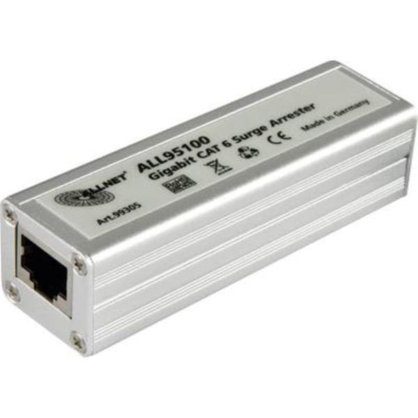 Sonic Boom Ethernet Surge Protector PoE- Giga RJ45, Gray - SO3812337