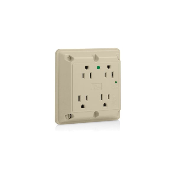 Leviton Surge Suppressers Wh Tvss Rec 4-In-1 15A125V Hg - 8480-W