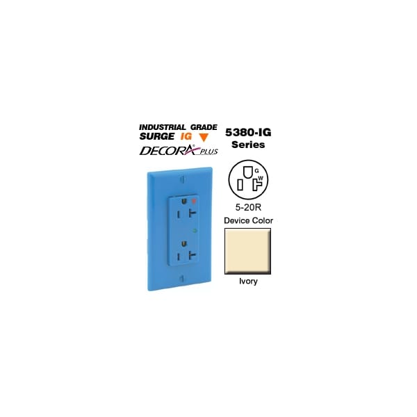 Leviton Surge Suppressers Supprs Surg Ig20Acom Iv - 5380-IGI