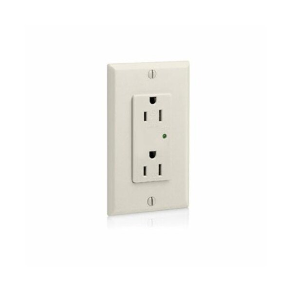 Leviton Surge Suppressers La Spd Dup Rec 15A125V B&S Ig - 5280-T