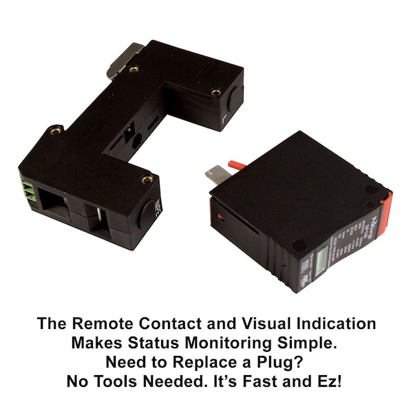 Automation Systems Interconnect Surge Protection Device, 1 Phase, 240V AC, 1 Poles, 2 Wires - ASISP275A-1P