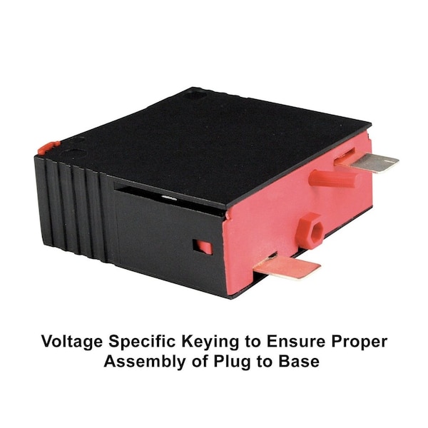 Automation Systems Interconnect Surge Protection Device, 1 Phase, 240V AC, 1 Poles, 2 Wires - ASISP275A-1P