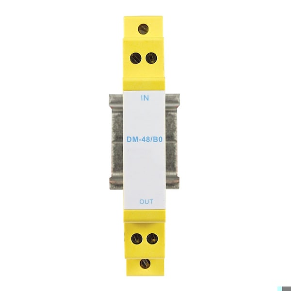 Automation Systems Interconnect 48V Rs485 Surge Protector, Data Line Surge Protector For 48V Circuit, Din Rail Mount, 2 Wire - ASIDM48-B0