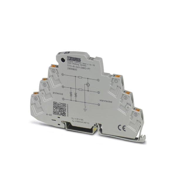 Phoenix Contact TTC-6-2X1-24DC-PT Surge protection for - 2906805