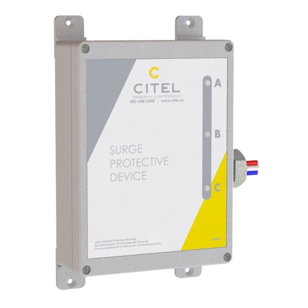 Citel Surge Protection Device, 3 Phase, 277/480V, 4 Wires - MP200-277Y