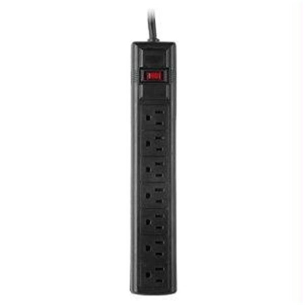 Ezgeneration Ssup 7Outlet Essential Surge Protector 12Ft Cord 1500J Emi-Rfi, 6PK - EZ789061
