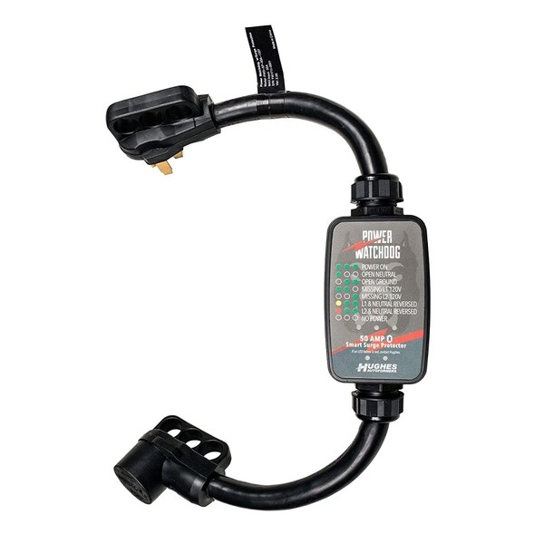 Hughes 120V 50 Amp Autoformer Power Watch Dog Surge Protector - HAFPWD50