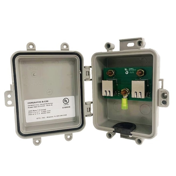 Citel Surge Protection Device, 2.5V/48V, 8 Wires - CGMJ8-POE-B-C5E