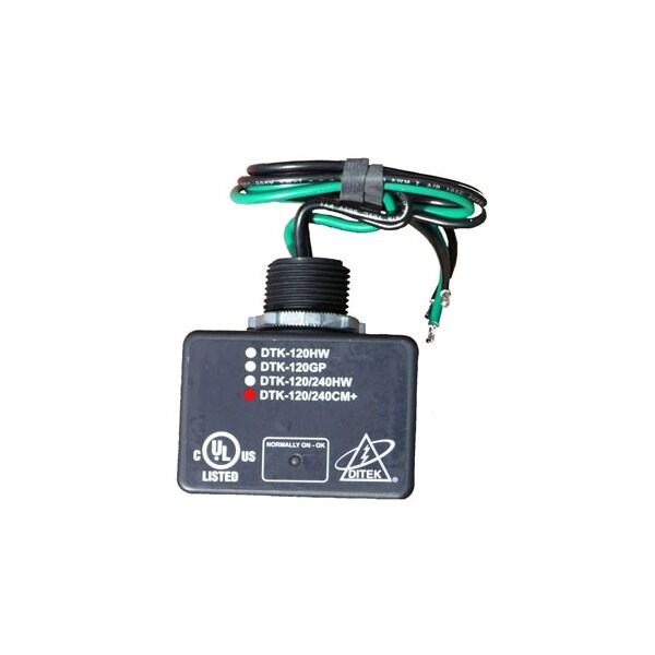 Ditek Surge Arrester, 1 Phase, 120/240V - 344075