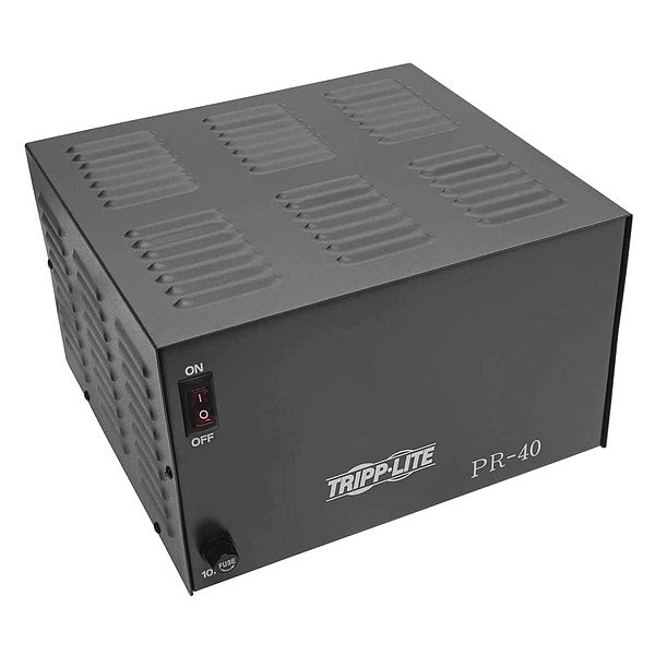 Tripp Lite AC to DC Converter, 120V AC to 13.8V DC, 60 Hz - PR 40
