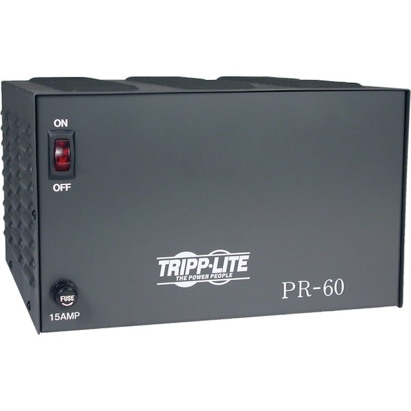Tripp Lite AC to DC Converter, 120V AC to 13.8V DC, 60 Hz - PR 60