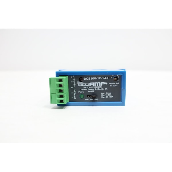Automation Direct DC CURRENT SWITCH 240V-AC OTHER CONVERTER - DCS100-1C-24-F