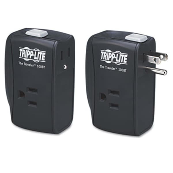 Tripp Lite Tripp Lite  Portable Travel Surge Suppressor- Coax/DSL/Power- 2 Outlets- 6ft Cord - TR33372