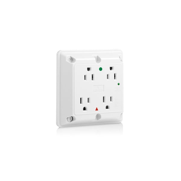 Leviton Surge Suppressers Tvss 4 In 1 Ig15Ahos Wh - 8480-IGW