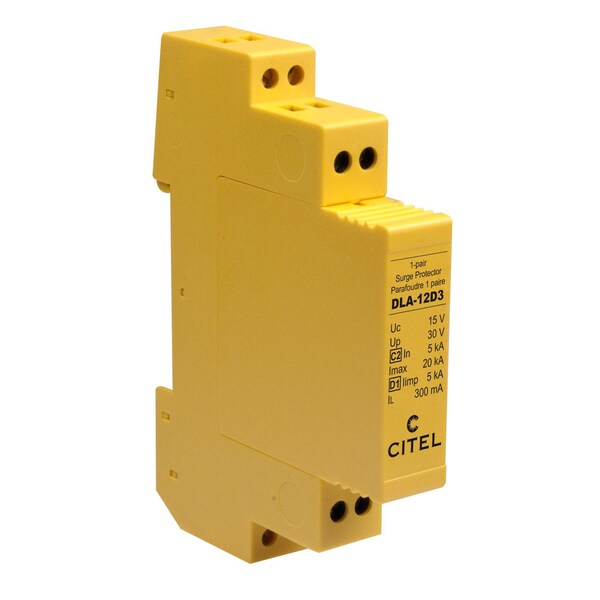 Citel Surge Protection Device, 12V, 2 Wires - DLAW-12D3