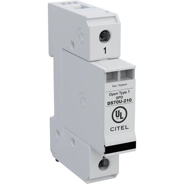 Citel Surge Protection Device, 1 Phase, 120V, 2 Wires - DS71US-210-EX