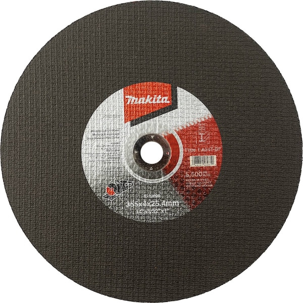 Disco de corte abrasivo Makita, 14" x 5/32" x 1 - E-12809-5