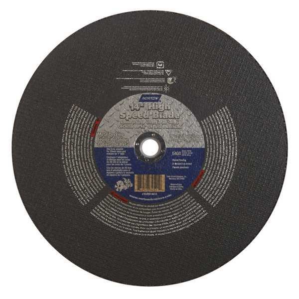 Norton Abrasivos Rueda de Corte, Metal, 14"x5/32"x20mm, 5400rpm - 66252832521