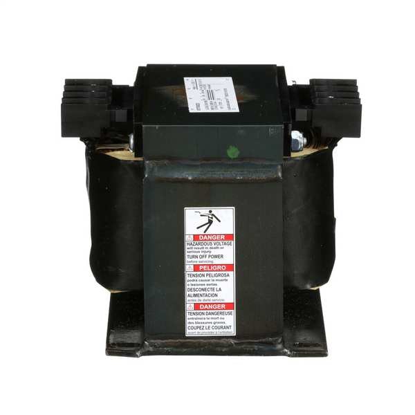 Square D Control Transformer, 500 VA, Not Rated, 115°C, 120V AC, 208/240/480V AC - 9070T500D20