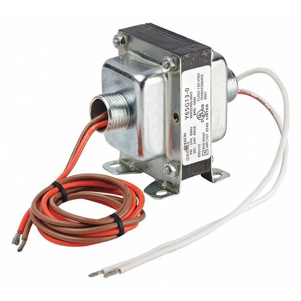Johnson Controls Class 2 Transformer, 40 VA, Not Rated, Not Rated, 24V AC, 277/480V AC - Y65F42-0