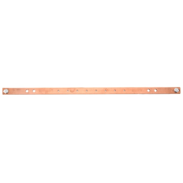 Hubbell Premise Wiring BUSBAR, 19" RACK MOUNT C/W MOUNTING, HARDWARE - HBBBHR19KT