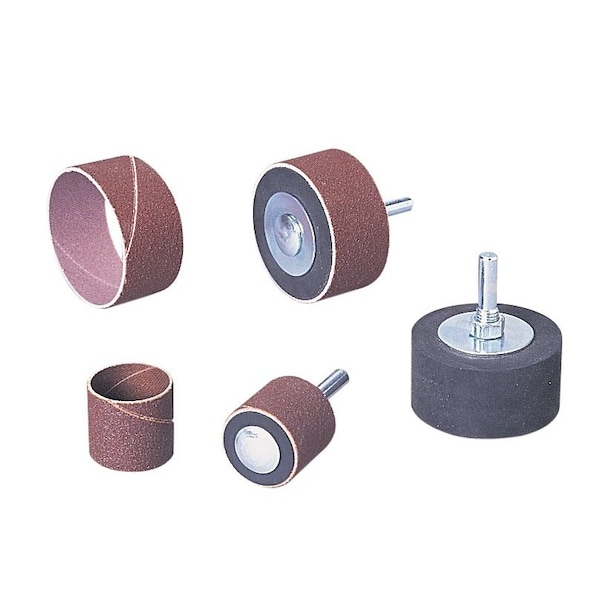Banda Espiral de Óxido de Aluminio, 1-1/2"x1-1/2" 80, Paquete de 100 - 704869