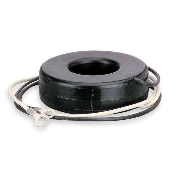 Zoro Select Solid Core Current Transformer, 0 to 250A, 0 to 5A, 3 ft 7 in 16 AWG Leads - 12G463