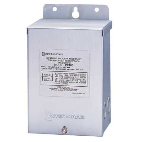 Intermatic Transformer, NEMA 3R, 12/13/14V AC, 120V AC - PX100S