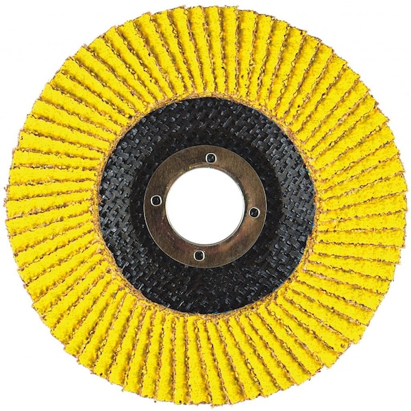 Disco de láminas de fibra de vidrio Arc Abrasives 5" x 5/8"-11 Hard Edge PREDATOR, 50 Granos - 71-10838AF