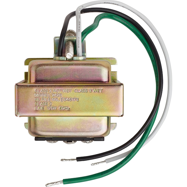 Newhouse Hardware Wired TriVolt Doorbell Transformer 8vac/10VA, 16vac/10VA or 24vac/20VA - 3TRAN