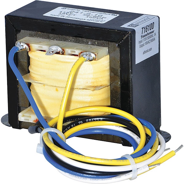 Altronix Class 2 Transformer, 100 VA, Not Rated, 49°C, 16V AC, 115V AC - T16100