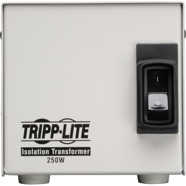 Tripp Lite Isolation Transformer, 250 VA, Not Rated, 120V AC, 120V AC - IS250HG