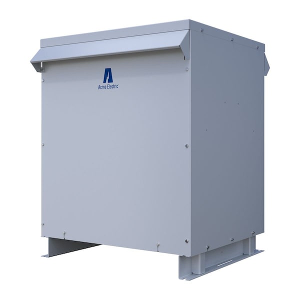 Acme Electric Low Voltage Distribution Transformer, 150 kVA, NEMA 3R, 150°C, 277/480V AC, 208V AC - T3150K0034B