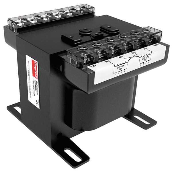 Dayton Control Transformer, 5 kVA, 115°C, 120V AC, 240/480V AC - 31EG96