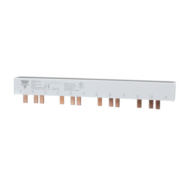 Carlo Gavazzi Circuit Breaker Accessories 3P 12 Pins Busbar For Gsb - GSBB3P12H