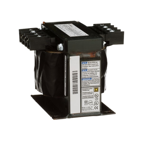 Square D Control Transformer, 300 VA, Not Rated, 80°C, 115/230V AC, 380/400/415V - 9070T300D33
