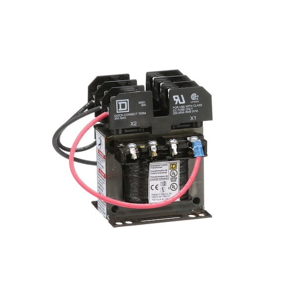 Square D Control Transformer, 50 VA, Not Rated, 55°C, 120V AC, 600V AC - 9070TF50D5