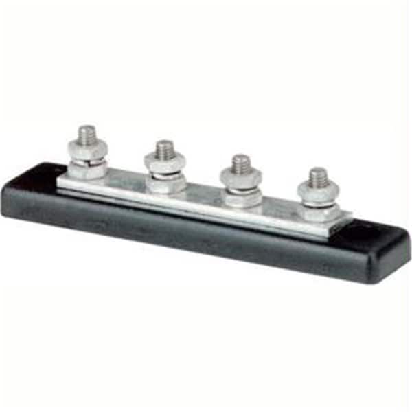 Livewire Blue Sea MiniBus 100 Ampere Common BusBar 4 x 10-32 Stud Terminal - LI734770