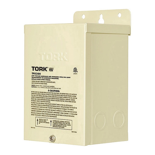 Tork Pool Light Transformer, NEMA 3R, 12/13/14V AC, 120V AC - TPX300