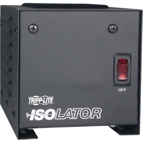 Tripp Lite Isolation Transformer, 250 VA, Not Rated, 120V AC, 120V AC - IS-250