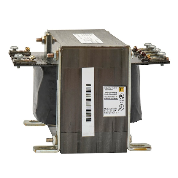 Square D Control Transformer, 500 VA, Not Rated, 80°C, 110V, 230/460V AC, 220/440V AC, 240/480V AC - 9070EO51D1