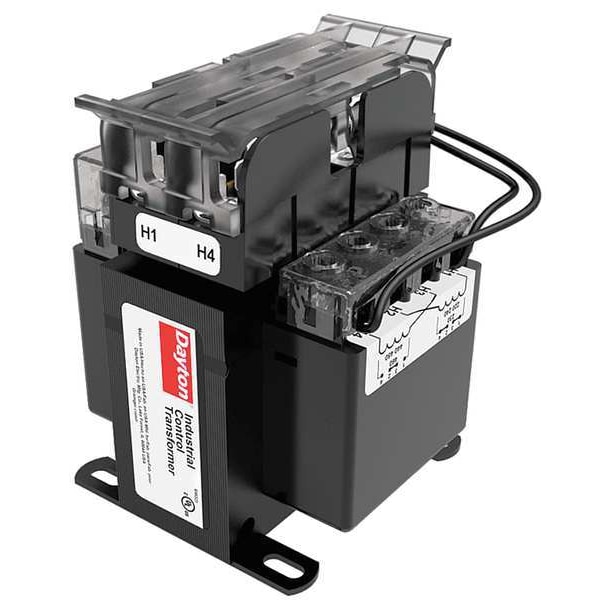 Dayton Control Transformer, 75 VA, 55°C, 24V AC, 120/240V AC - 31EH85