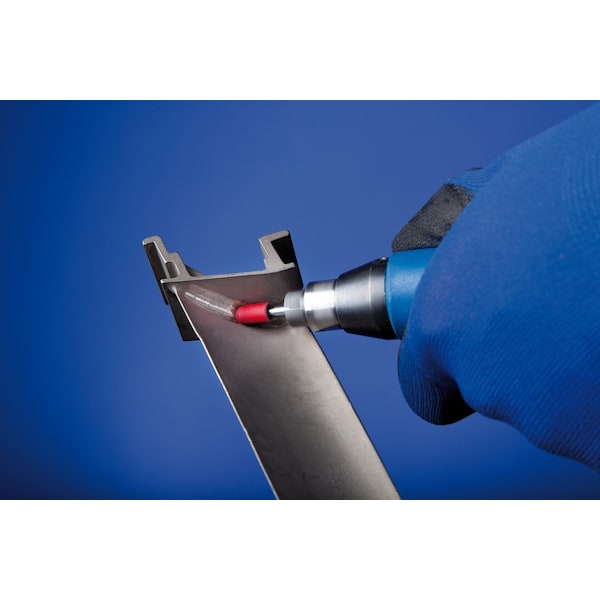 Pferd 7/16 "x 1" Gorro abrasivo POLICAP® - Forma L - CO-COOL - 80 granos - 46146