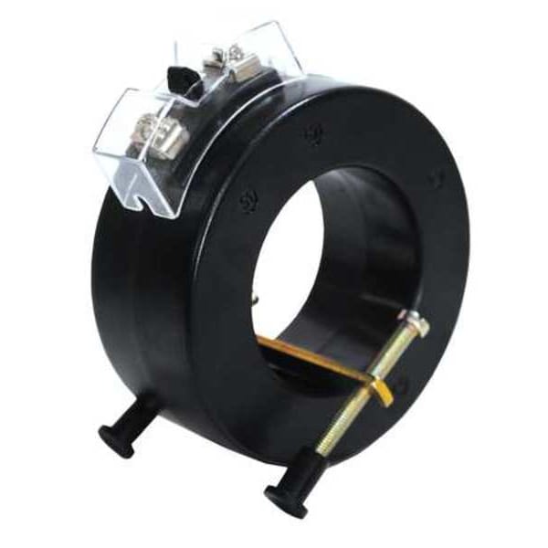 Zoro Select Solid Core Current Transformer, 0 to 50A, 0 to 5A, 3 ft 7 in 16 AWG Leads - 12G458