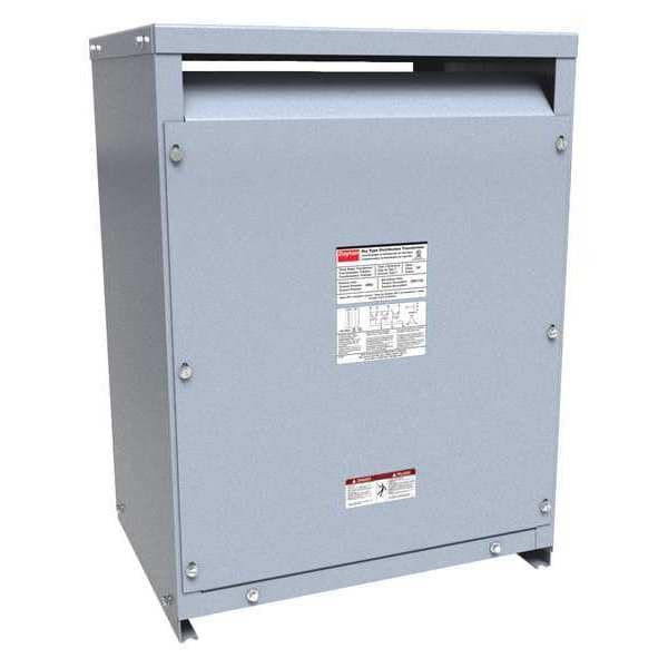 Dayton General Purpose Transformer, 45 kVA, NEMA 2, 150°C, 120/240V, 480V AC - 44YV04
