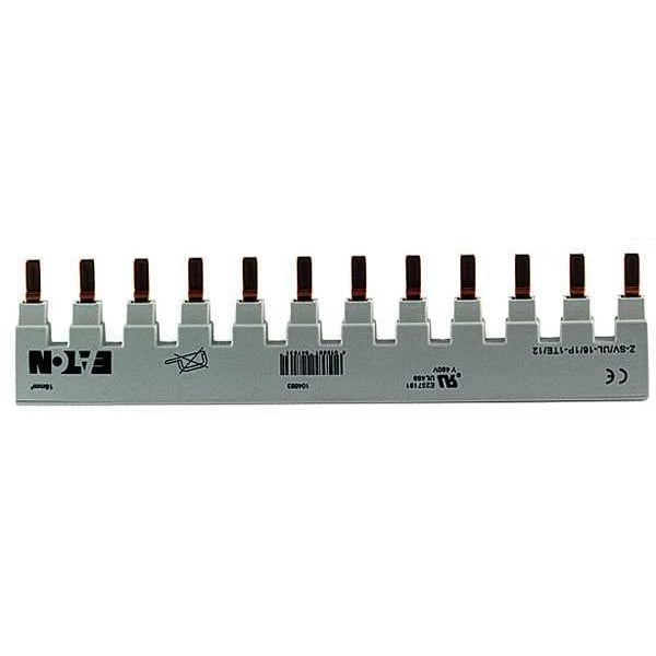 Eaton Busbar, 80A, 690V, 1 Phase - Z-SV/UL-16/1P-1TE/12