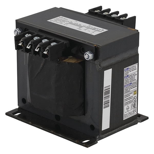 Square D Control Transformer, 750 VA, Not Rated, 115°C, 120/240V, 550/575/600V - 9070T750D37