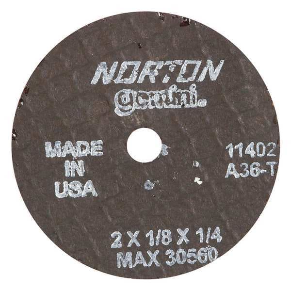Disco de corte Norton Abrasives, Gemini, 2"x1/8"x1/4", 30560 rpm - 66243411402.