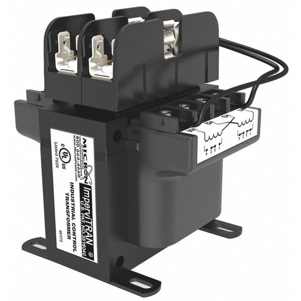 Impervitran Control Transformer, 300 VA, 130°C, 110/220V, 380/400/415V - B300RFD34RJF